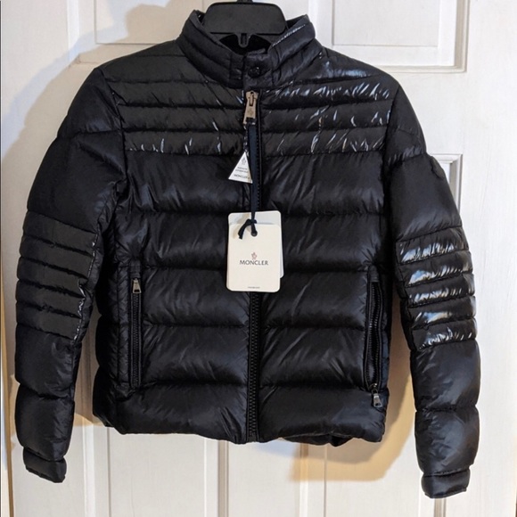 moncler black bubble coat